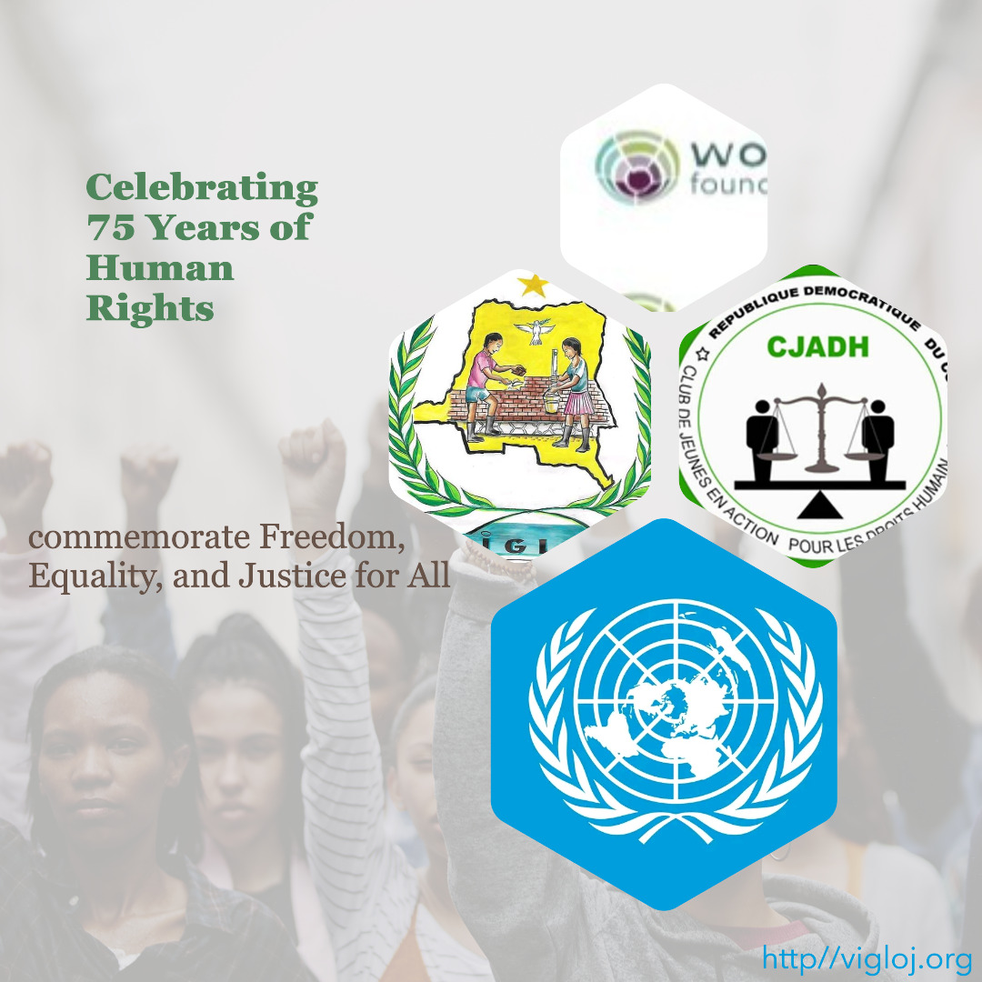 Célébration du 75 ème anniversaire de la journée internationale  des droits humains